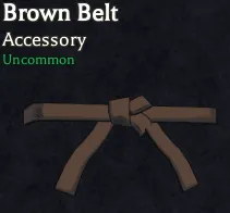 Brown Belt accessory in Bizarre Lineage