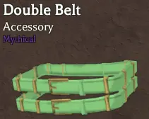 Double Belt mythical accessory — buffs The Hand's Erasure Swipe in Bizarre Lineage