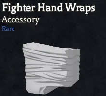 Fighter Hand Wraps rare accessory with +7% Martial Art Penetration in Bizarre Lineage