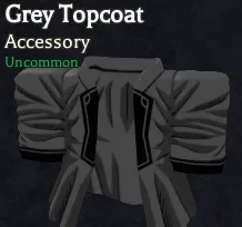 Grey Topcoat accessory in Bizarre Lineage