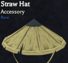 Straw Hat rare accessory in Bizarre Lineage