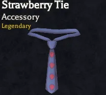 Strawberry Tie legendary accessory in Bizarre Lineage