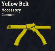 Yellow Belt accessory in Bizarre Lineage