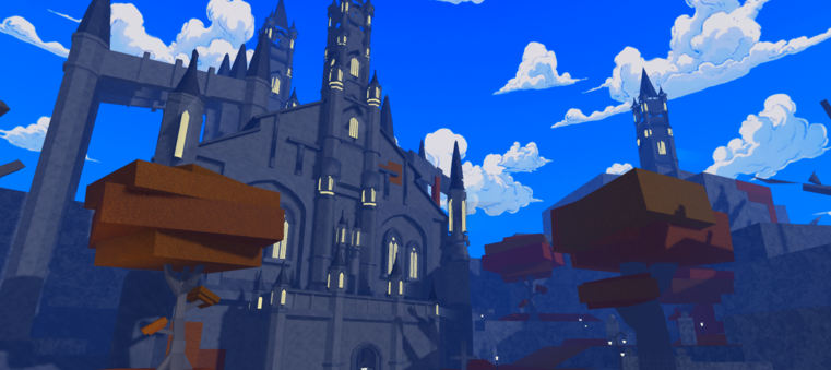 DIO's Chapel in the Graveyard — Vampire trainer and DIO Raid entrance in Bizarre Lineage