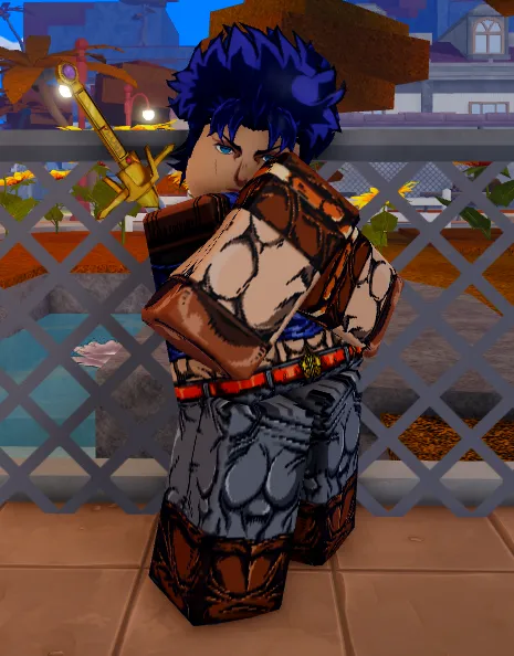 Ancient Ghost Hamon trainer at Flower Field in Bizarre Lineage