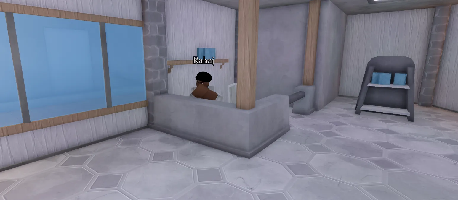 Rahaj main shop NPC at Kame Yu Market in Bizarre Lineage