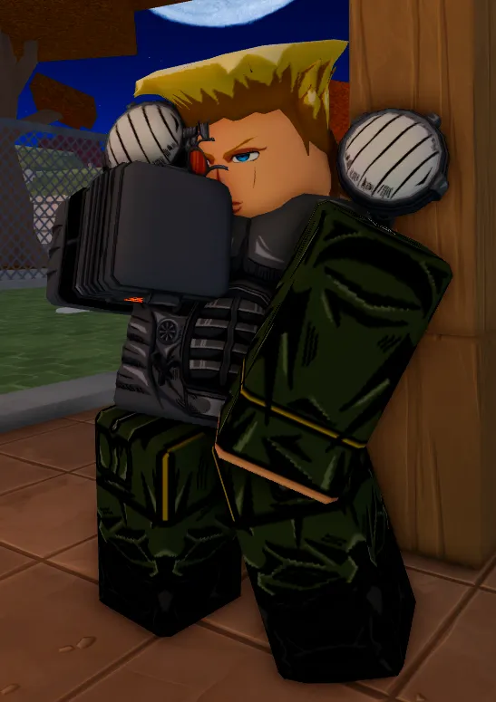 Rudol von Stroheim Cyborg trainer in Bizarre Lineage