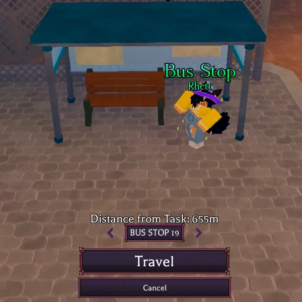 Bus Stop 19 — Jotaro Raid alternate access point