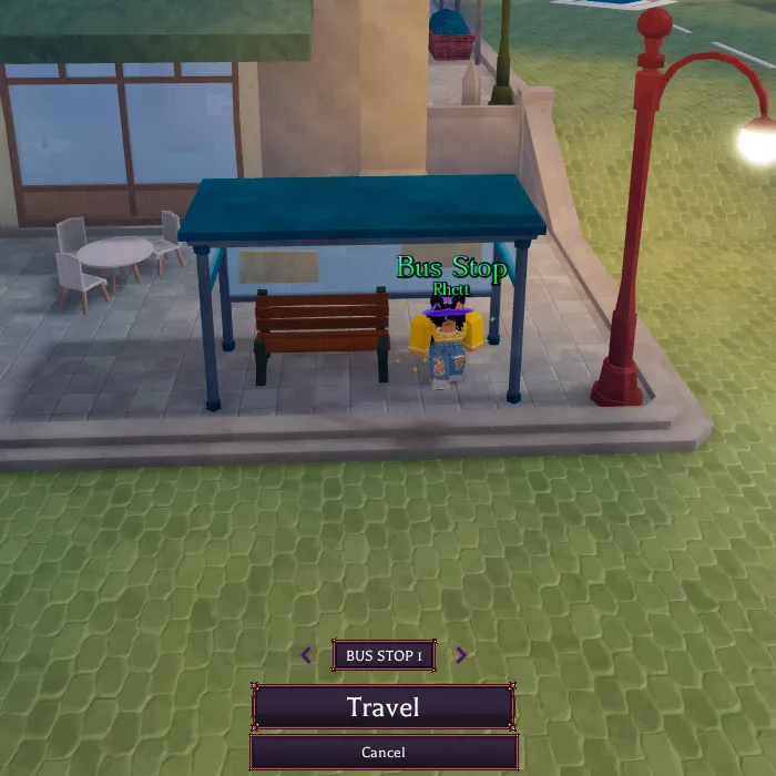 Bus Stop 1 — Kira Raid access point