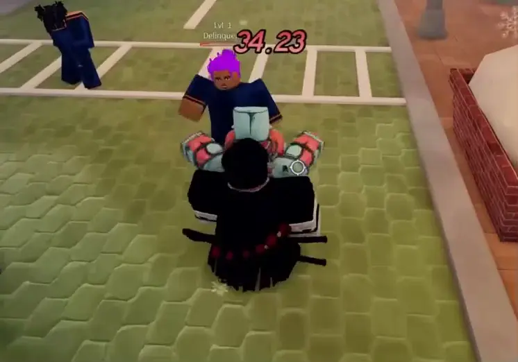 Crazy Diamond Barrage ability in Bizarre Lineage