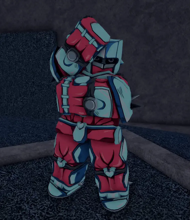 Crazy Diamond idle animation in Bizarre Lineage