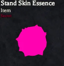 Stand Skin Essence — rerolls skin in Bizarre Lineage