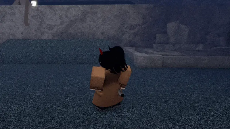 Stop Sign weapon animation in Bizarre Lineage